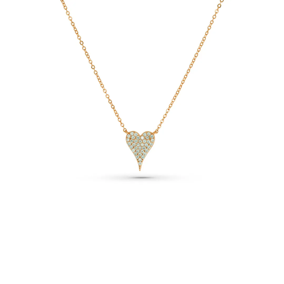 Heart Thin Chain Necklace