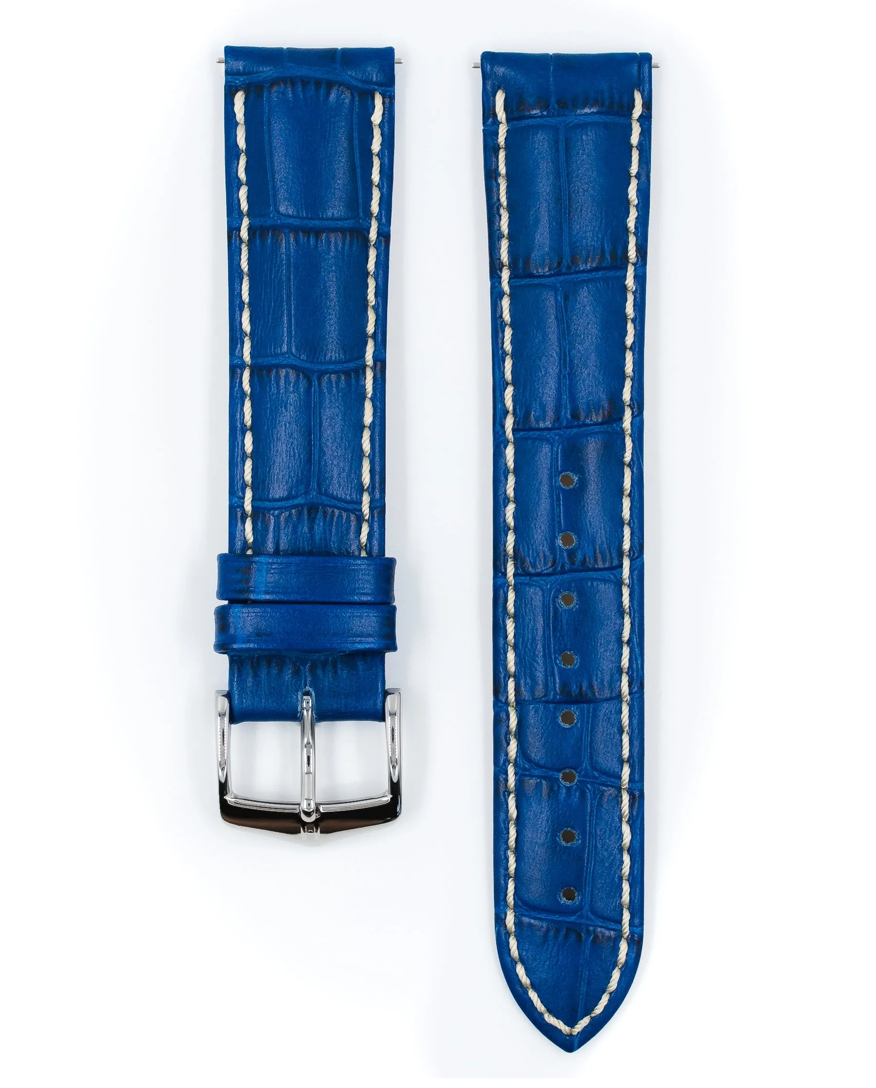 HIRSCH MODENA Alligator Embossed Calfskin Watch Band  1030 28