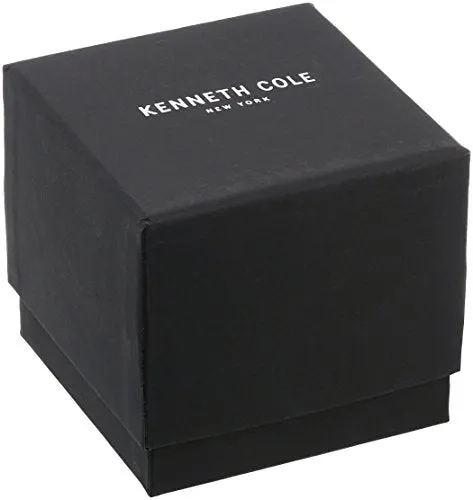 Kenneth Cole New York Men's Sport' Quartz Stainless Steel Dress Watch, Color:Grey (Model: KC14946015)