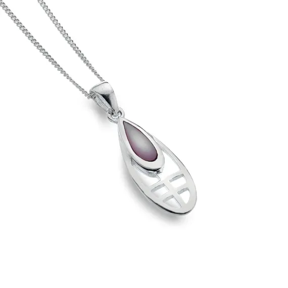 Mackintosh Tulip MOP Pendant