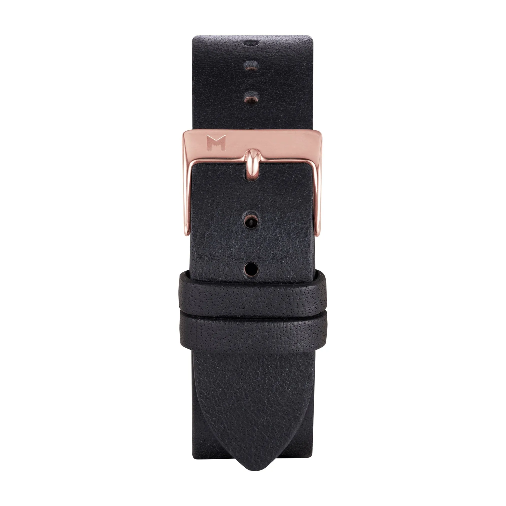 MYKU Black Onyx Rose Gold 38mm Watch