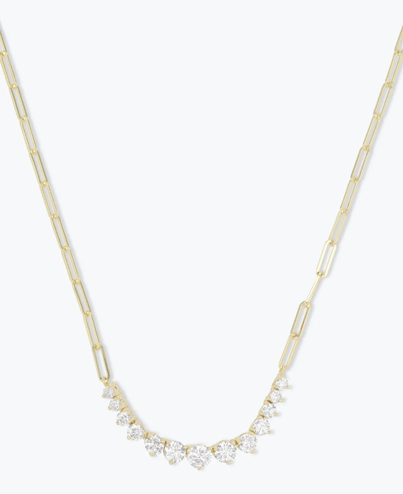 Not Your Basic Graduated Samantha Tennis Necklace By Melinda Maria