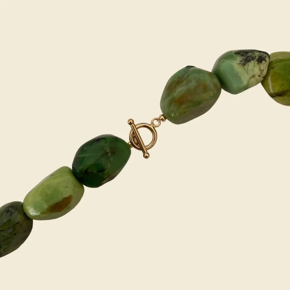 Olive Jade Necklace