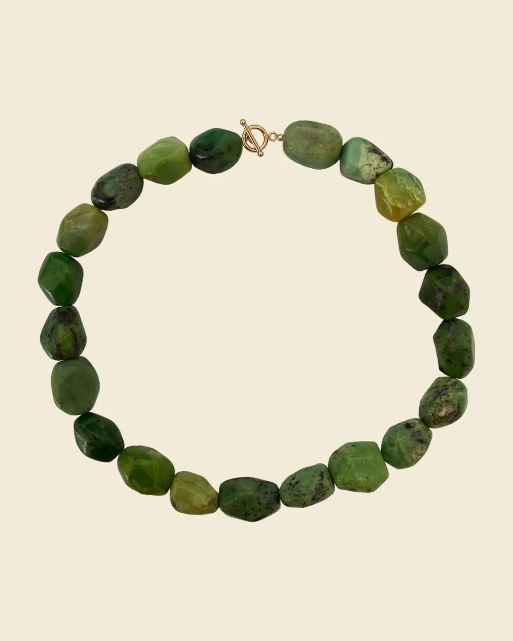 Olive Jade Necklace