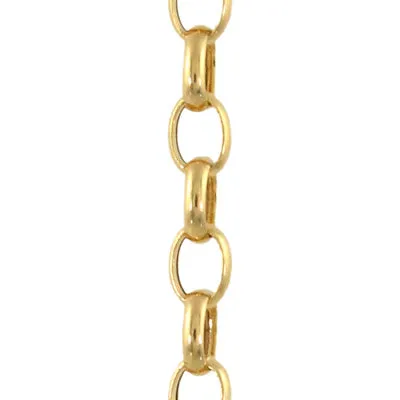 Oval Link Rolo Chain