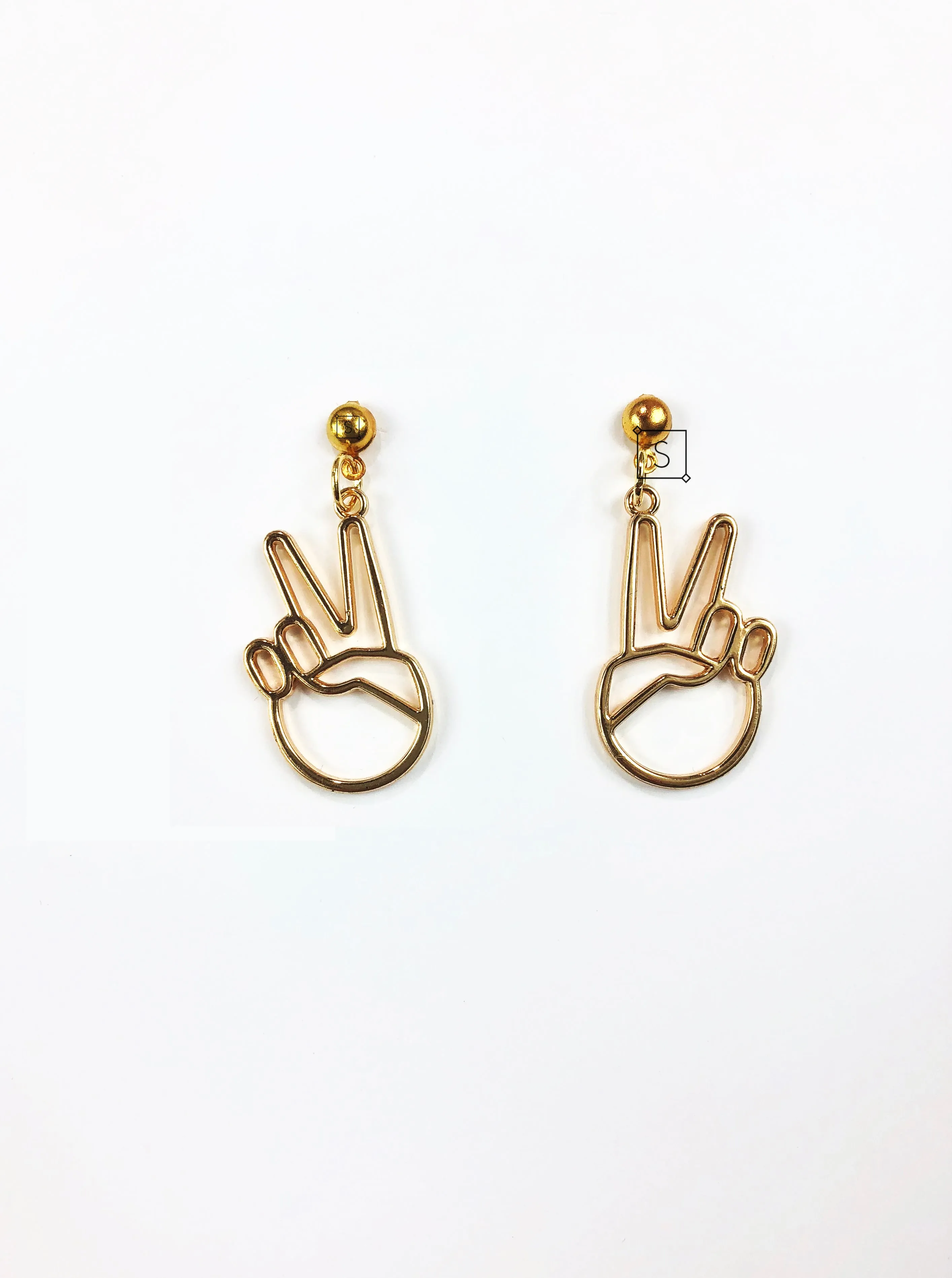 Peace and Love Earrings