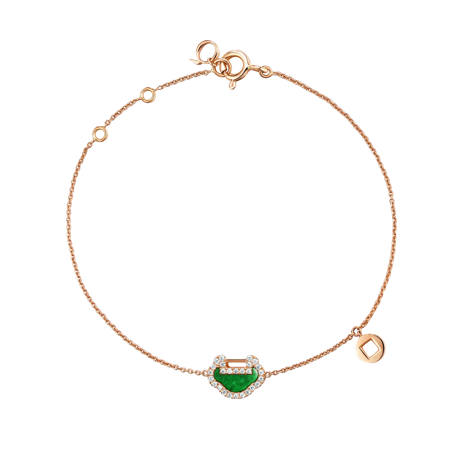 Petite Yu Yi Necklace With Jade