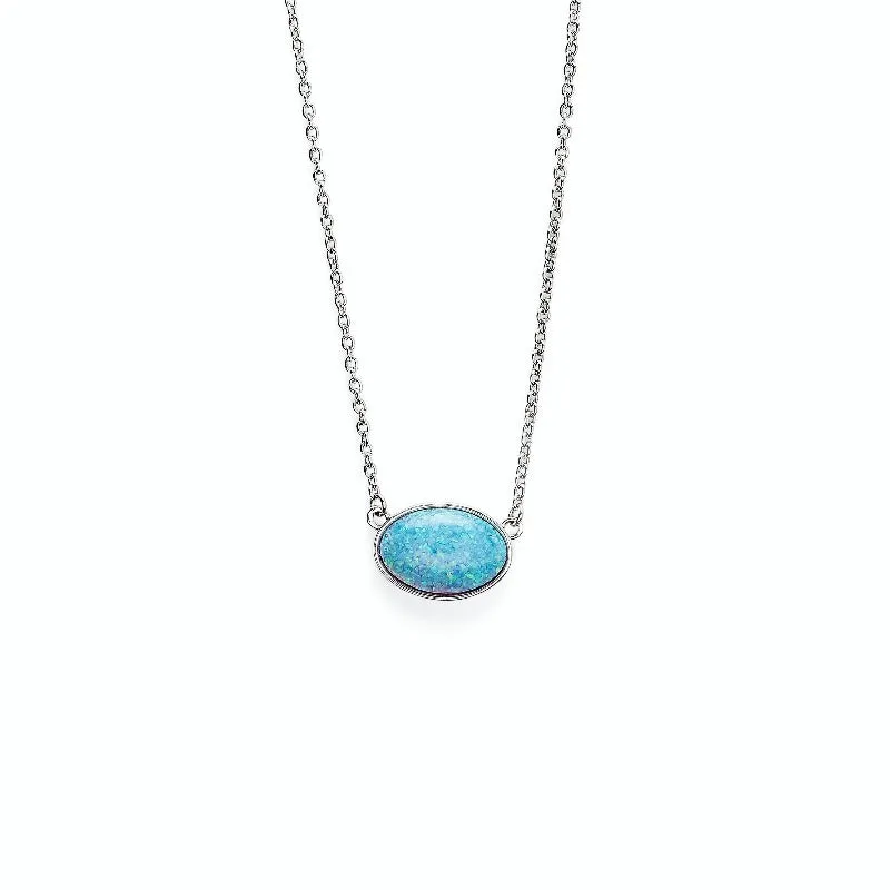 PURA VIDA NECKLACE | OPAL PENDANT