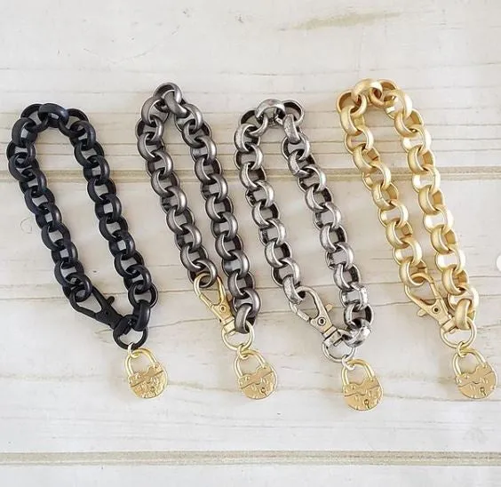 ROLO BRACELET | LOCK CHARM