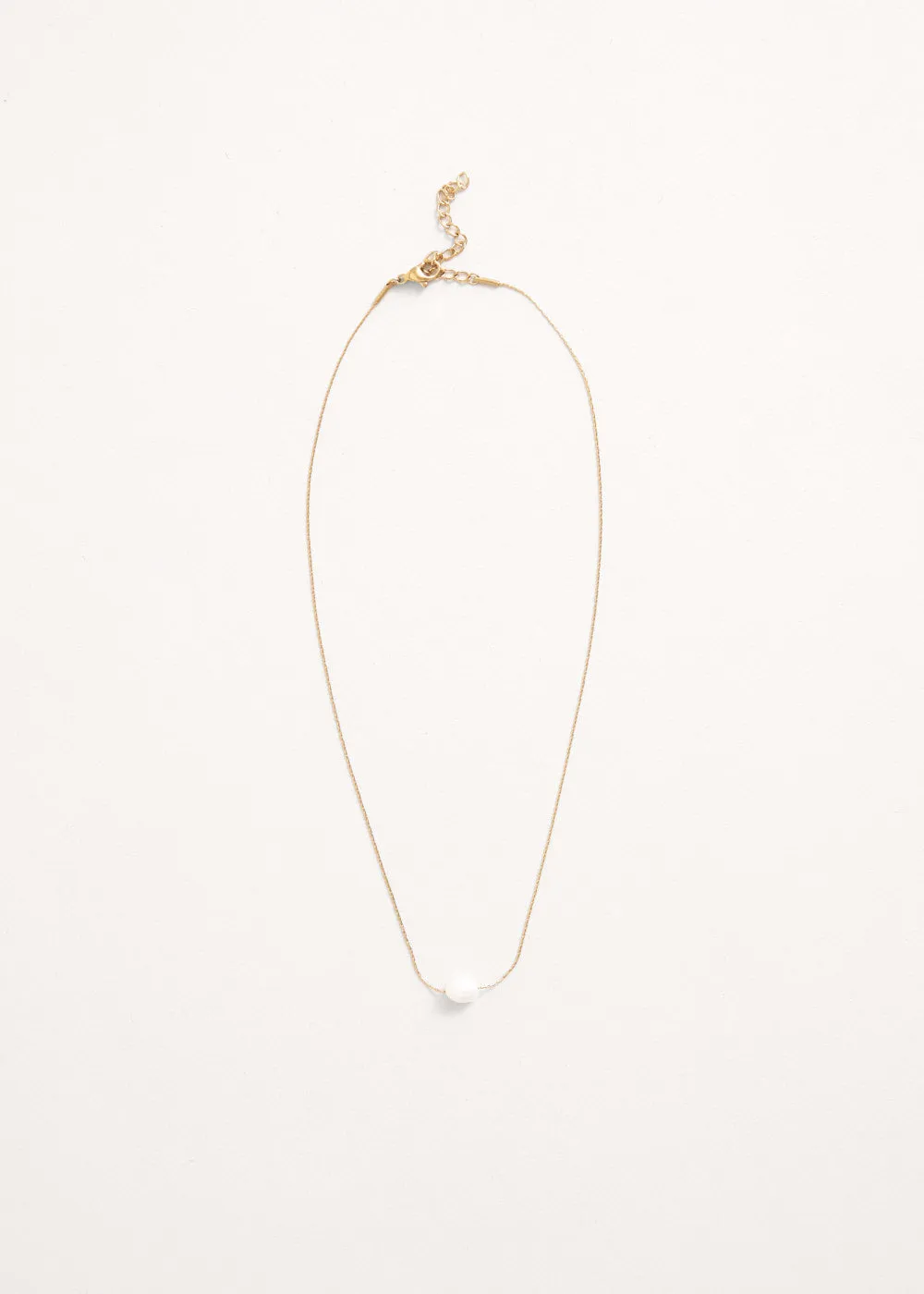 STELLA PEARL NECKLACE - GOLD