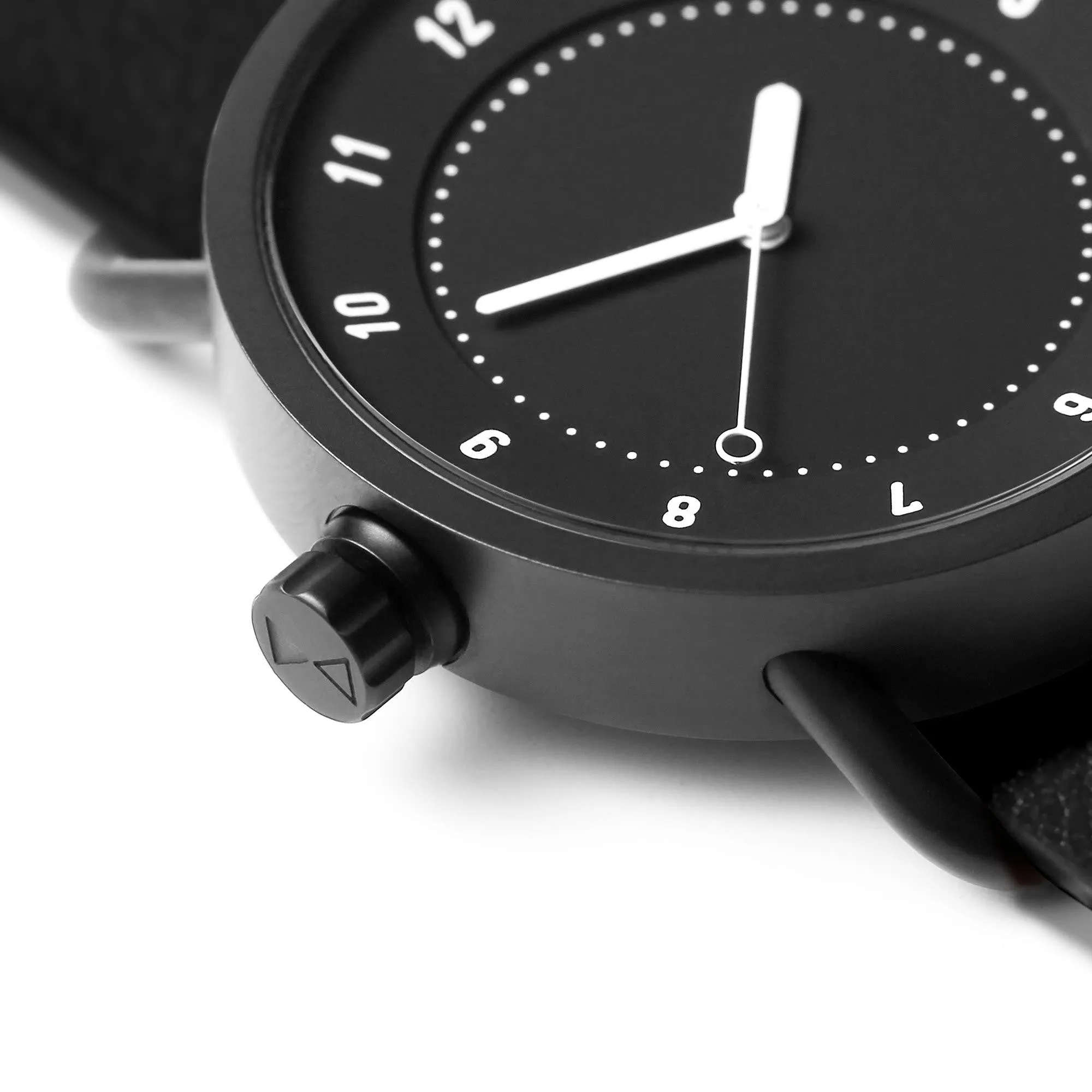 TID No.1 Black Dial / Black Leather Strap / Black Buckle