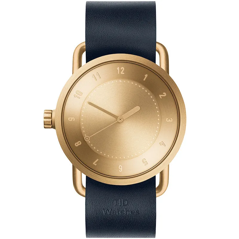 TID No.1 Gold Dial / Natural Leather Strap / Gold Buckle