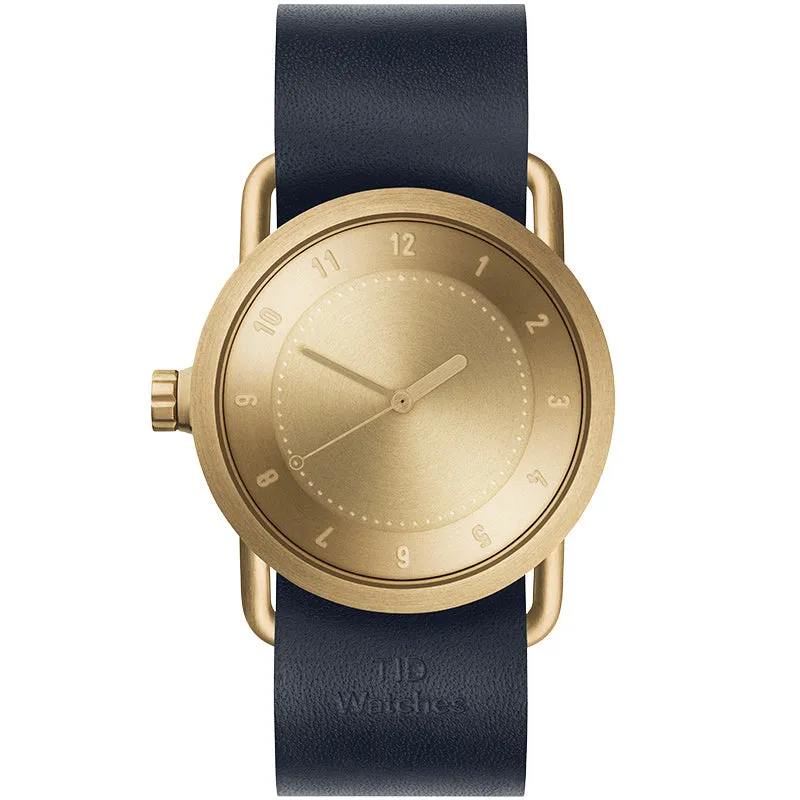 TID No.1 Gold Dial / Natural Leather Strap / Gold Buckle