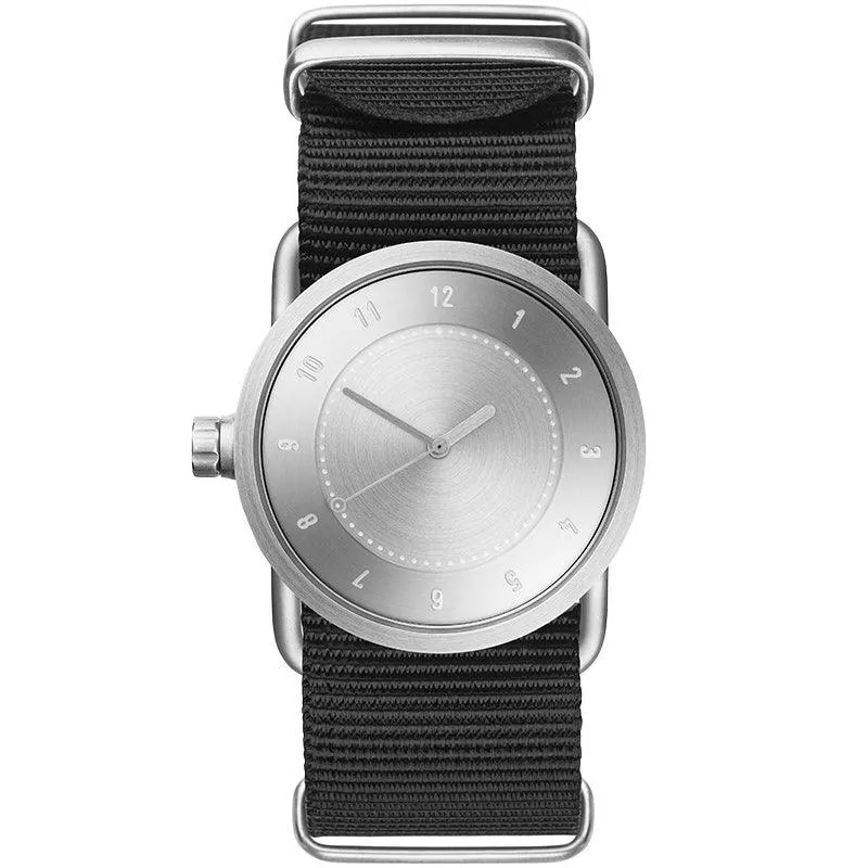 TID No.1 Steel Dial / Black Nylon Strap / Steel Buckle