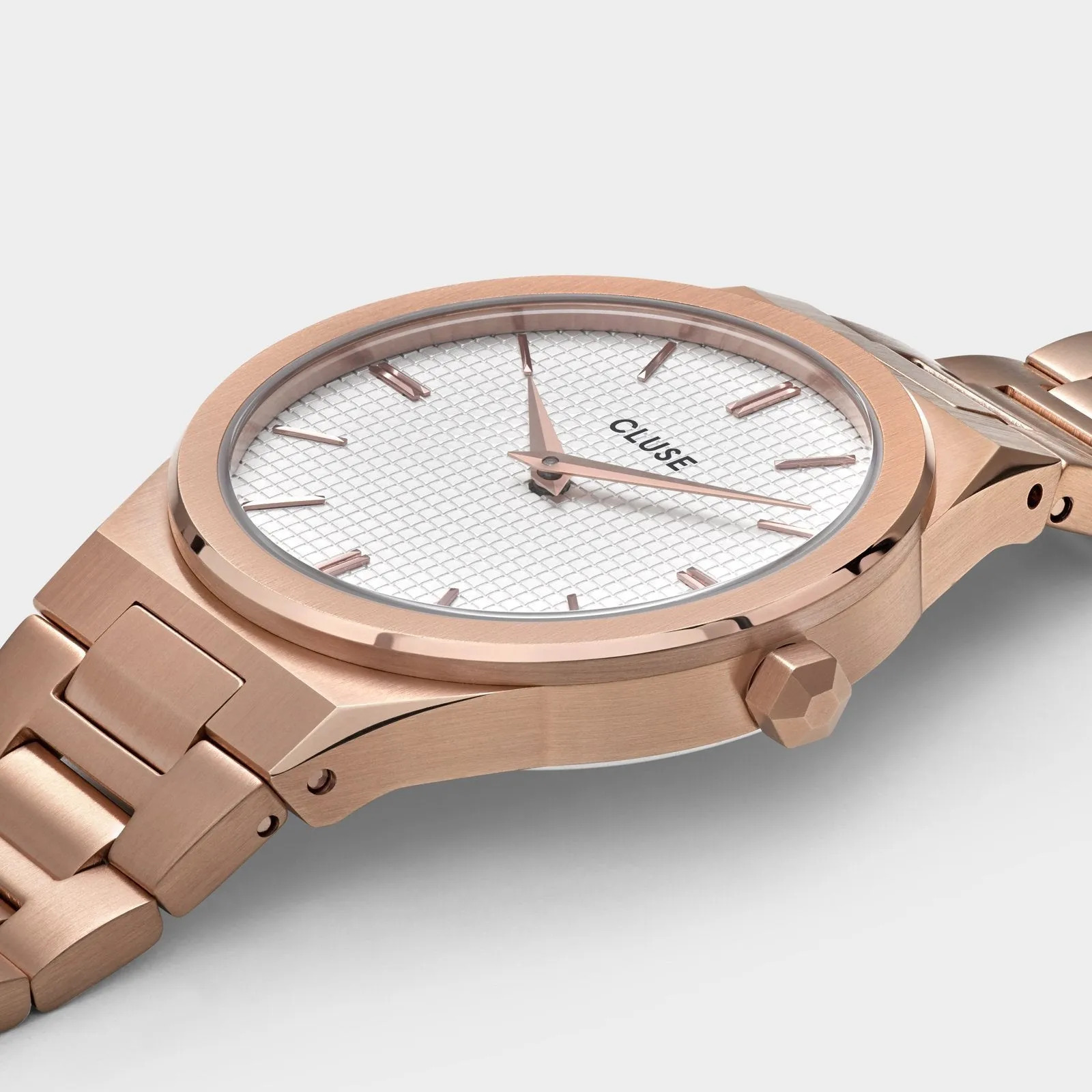 Vigoureux Steel White, Rose Gold Colour