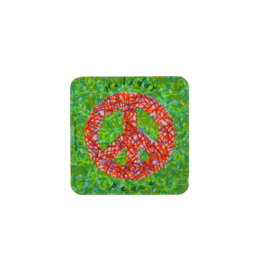 Walter Knabe Coaster Set Holiday Peace