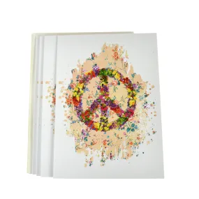 Walter Knabe Notecard Set Floral Peace