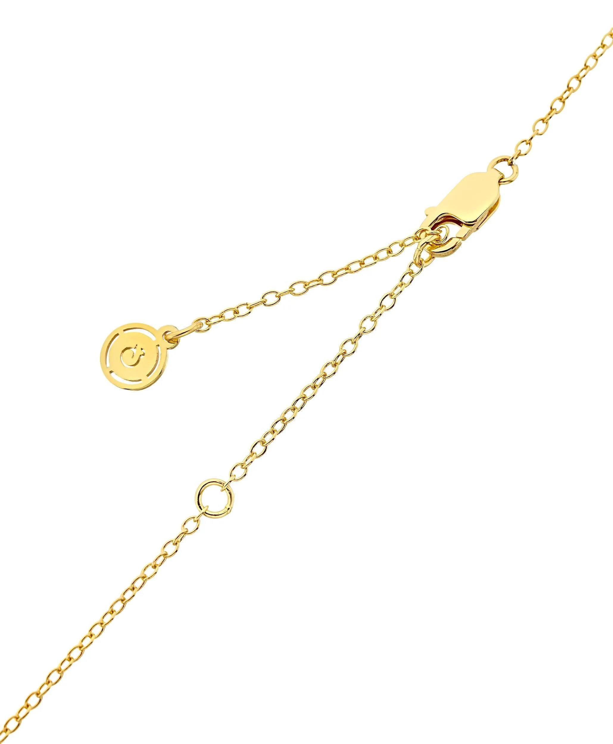 Zodiac Necklace Libra 18ct Gold Plated